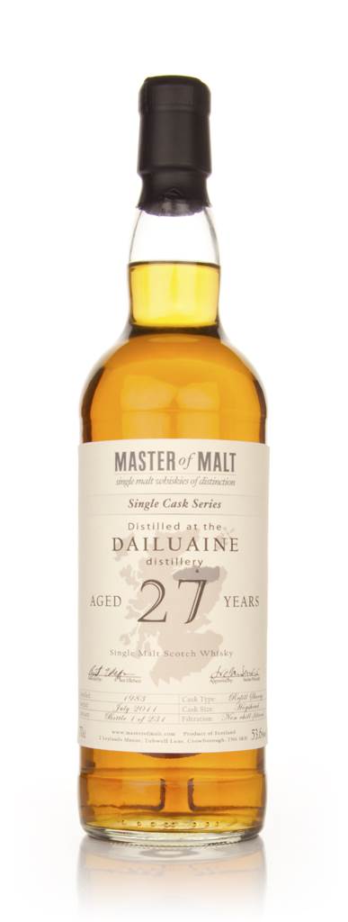 Dailuaine 27 Year Old 1983 – Single Cask (Master of Malt) product image