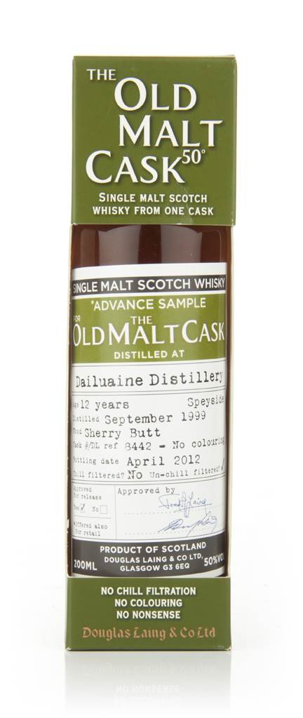 Dailuaine 12 Year Old 1999 - Old Malt Cask (Douglas Laing)  product image