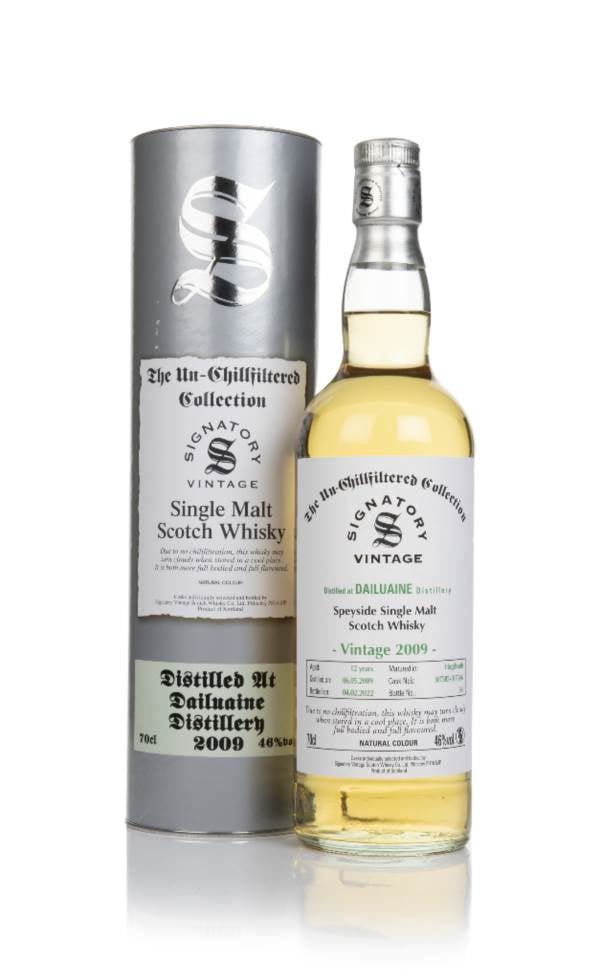 Dailuaine 12 Year Old 2009 (cask 307385 & 307386) - Un-Chillfiltered Collection (Signatory) product image