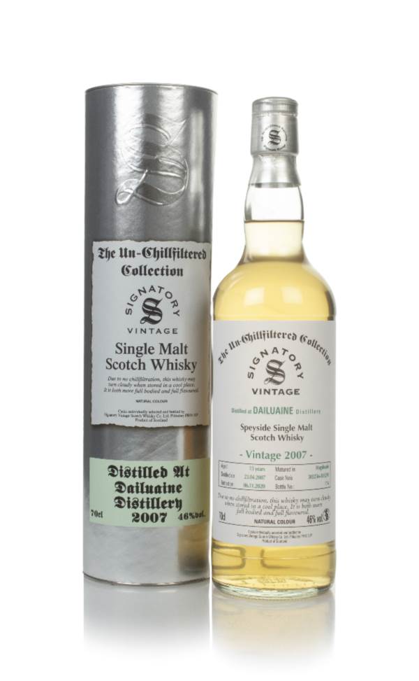 Dailuaine 13 Year Old 2007 (cask 303256 & 303290) - Un-Chillfiltered Collection (Signatory) product image