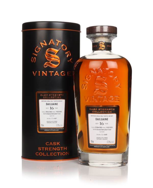Dailuaine 16 Year Old 2008 (cask 6) - Cask Strength Collection (Signatory) product image