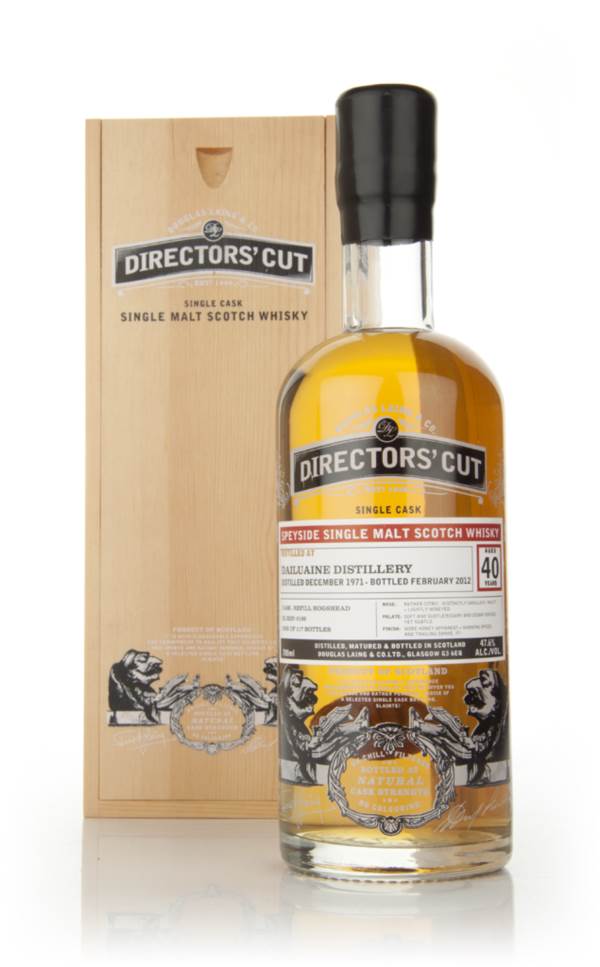 Dailuaine 40 Year Old 1971 (cask 8186) - Directors' Cut (Douglas Laing) product image