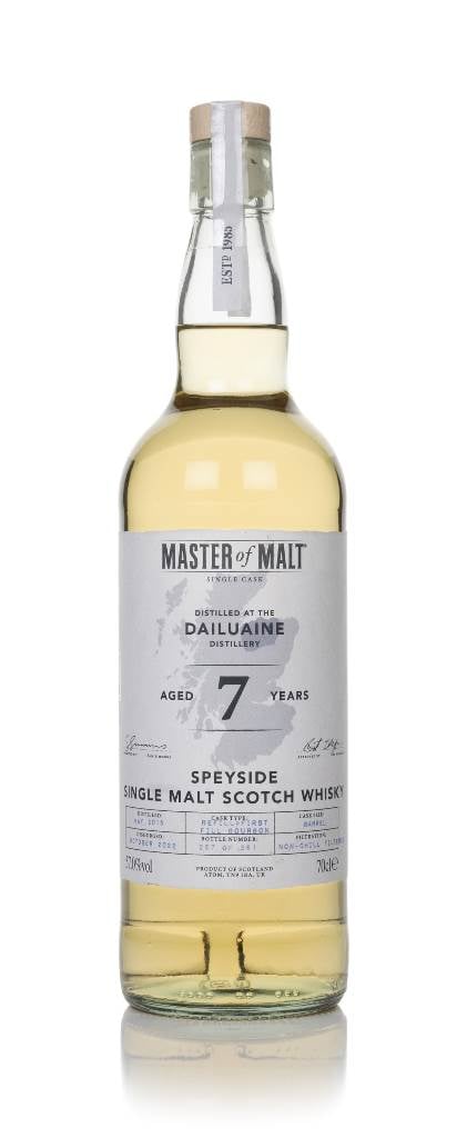 Dailuaine 7 Year Old 2015 Bourbon Barrel Single Cask (Master of Malt) product image
