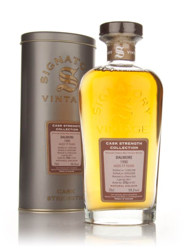 Dalmore 17 Year Old 1990 (cask 9411) - Cask Strength Collection (Signatory) product image