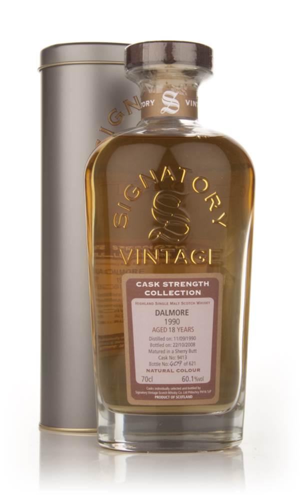 Dalmore 18 Year Old 1990 - Cask Strength Collection (Signatory) product image