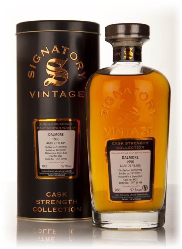 Dalmore 21 Year Old 1990 - Cask Strength Collection (Signatory) product image