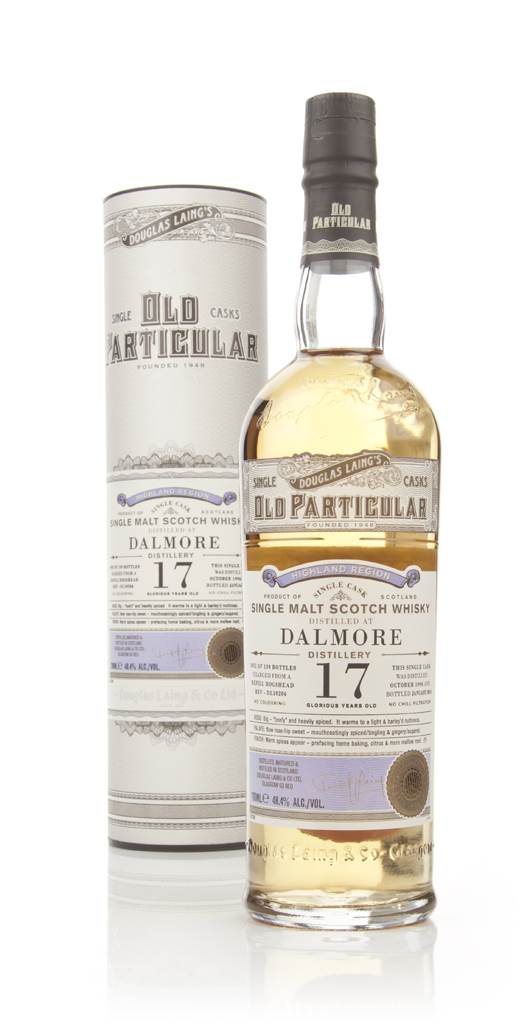 Dalmore 17 Year Old 1996 (cask 10206) - Old Particular (Douglas Laing) product image