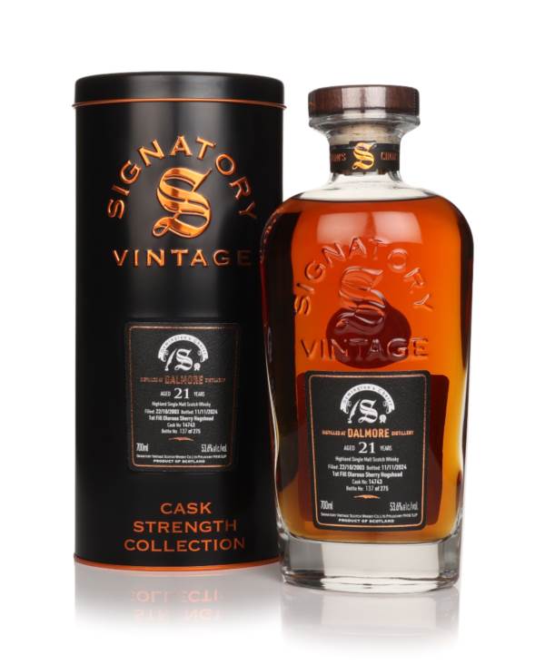 Dalmore 21 Year Old 2003 (cask 14743) - Cask Strength Collection (Signatory) product image