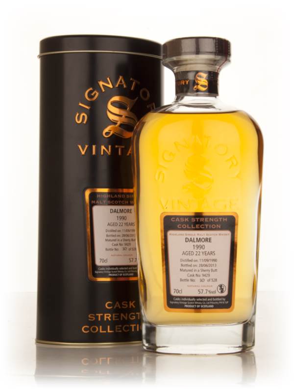 Dalmore 22 Year Old 1990 (cask 9429) - Cask Strength Collection (Signatory) product image