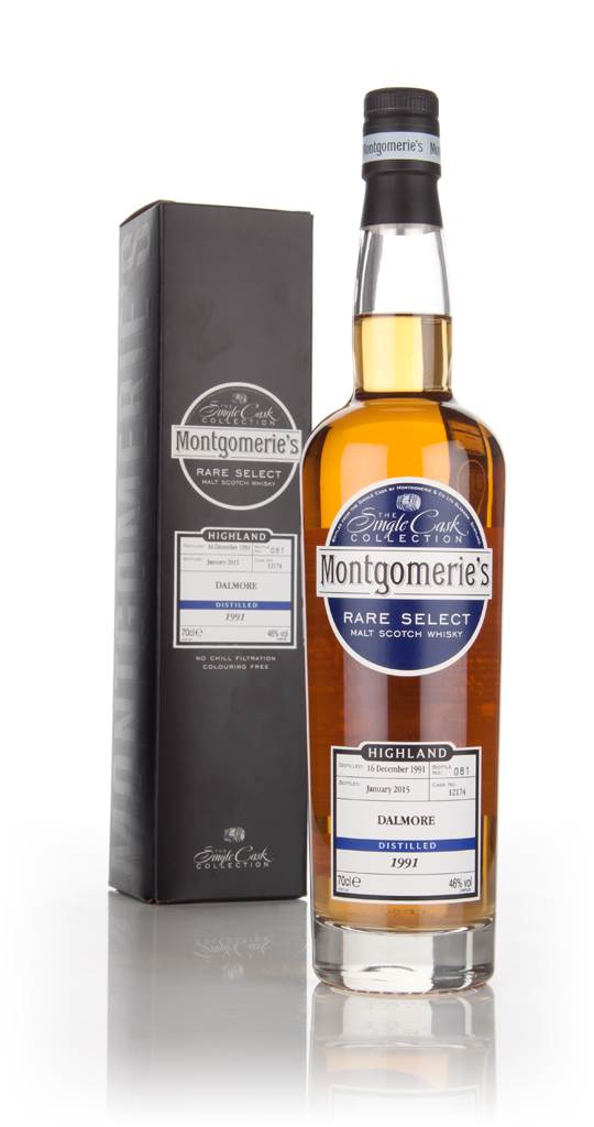 Dalmore 23 Year Old 1991 (cask 12174) - Rare Select (Montgomerie's) product image