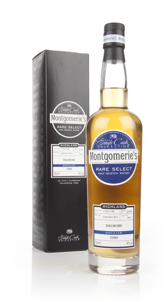 Dalmore 27 Year Old 1986 (cask 3093) - Rare Select (Montgomerie's) product image