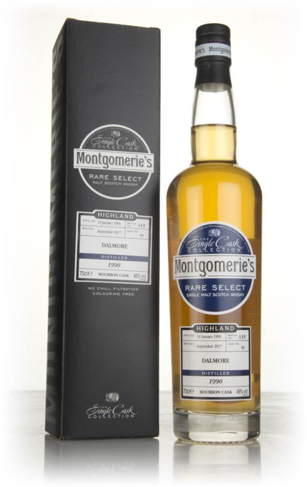 Dalmore 27 Year Old 1990 (cask 89) - Rare Select (Montgomerie's) product image