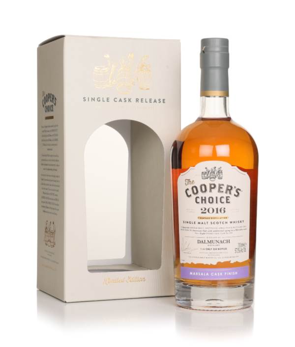 Dalmunach 8 Year Old 2016 (cask 283) - The Cooper's Choice (The Vintage Malt Whisky Co.) product image