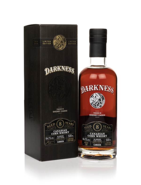 Canadian Corn Whisky 8 Year Old Oloroso Cask Finish (Darkness) product image