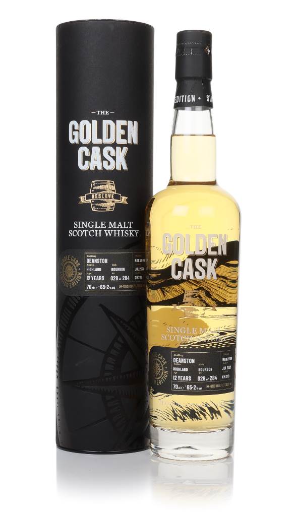 Deanston 12 Year Old 2009 (cask CM279) - The Golden Cask (House of Macduff) product image