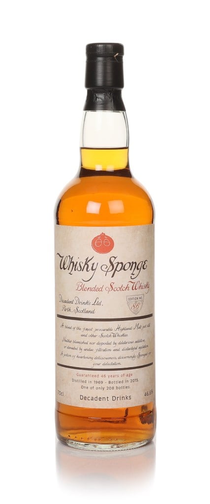 Blended Scotch Whisky 46 Year Old 1969 - Whisky Sponge Edition No.86 (Decadent Drinks)