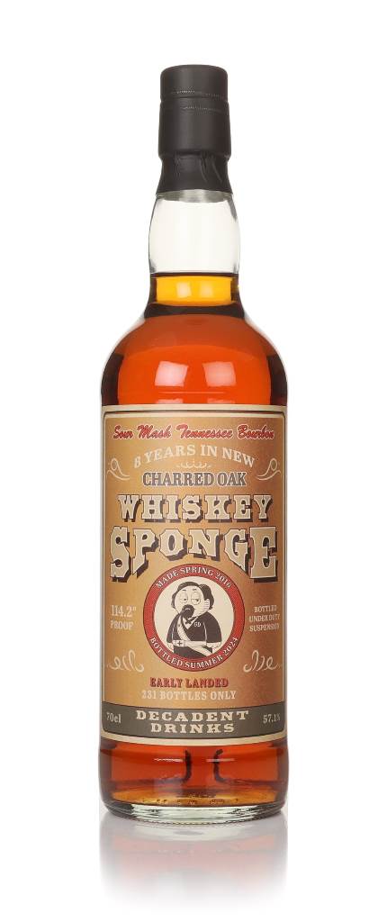 Tennessee Bourbon 8 Year Old 2016 - Whisky Sponge Special Edition (Decadent Drinks) product image