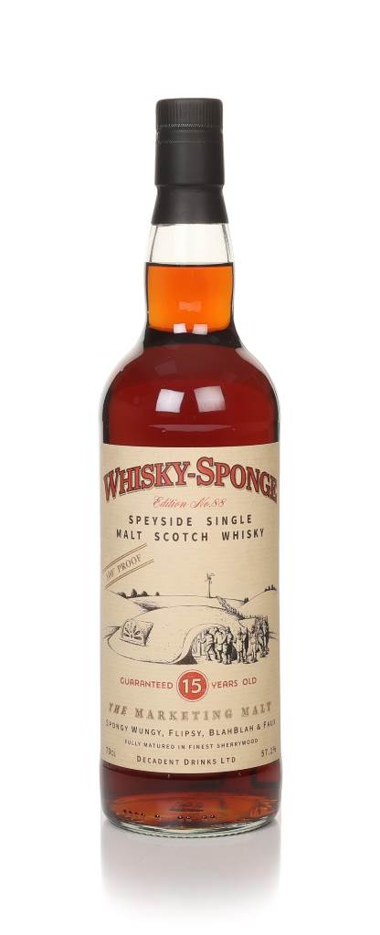 'The Marketing Malt' 15 Year Old 2008 - Whisky Sponge Edition No.88 (Decadent Drinks) product image
