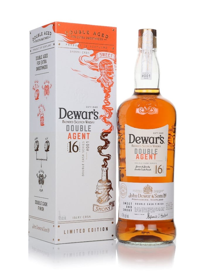 Dewar's 16 Year Old Double Agent - Sweet and Smoky (1L)
