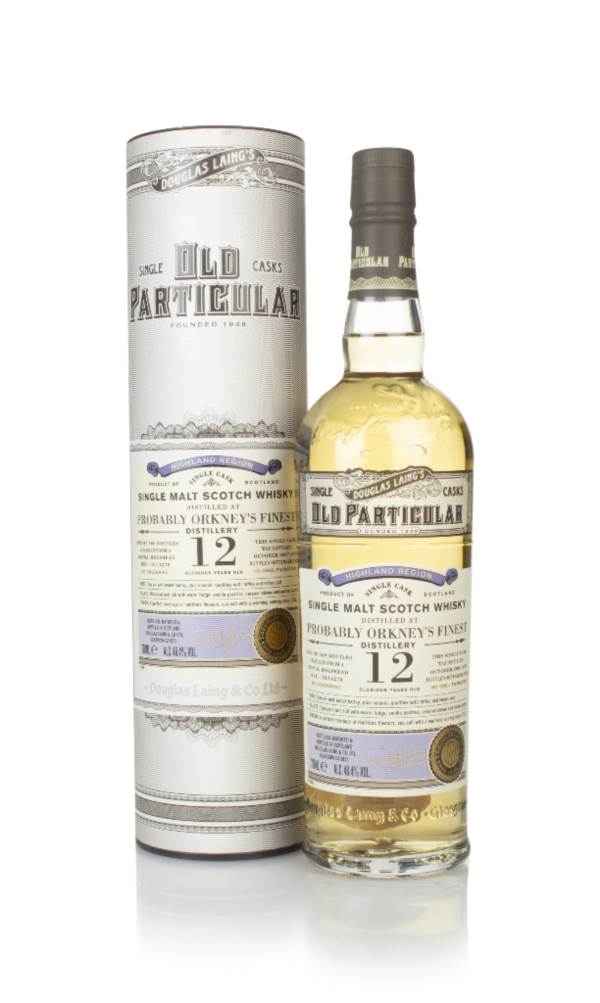 Probably Orkney's Finest Distillery 12 Year Old 2007 (cask 14270) - Old Particular (Douglas Laing) product image