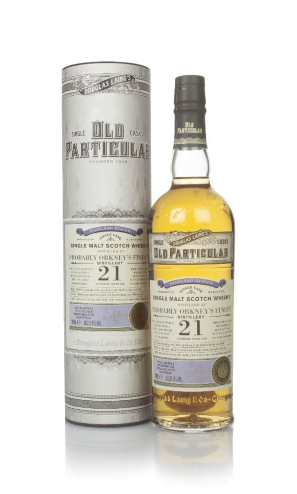 Probably Orkney's Finest Distillery 21 Year Old 1999 (cask 14288) - Old Particular (Douglas Laing) product image