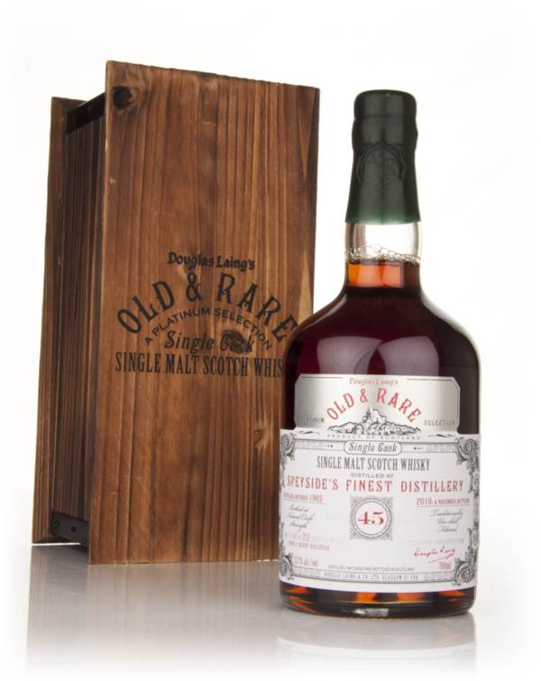 Probably Speyside's Finest 45 Year Old 1965 - Old and Rare Platinum product image