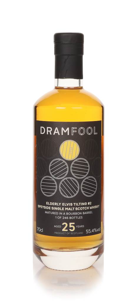 Elderly Elvis Tilting #2 25 Year Old 1998 (cask 4406979) Bourbon Barrel (Dramfool) product image