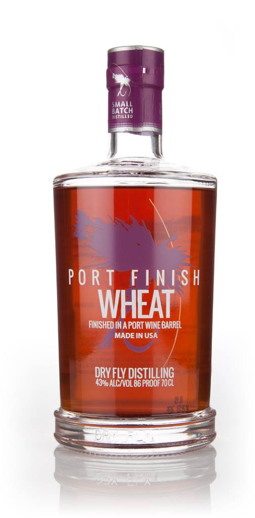 Dry Fly Wheat Whiskey - Fortified Huckleberry Wine Cask Finish product image