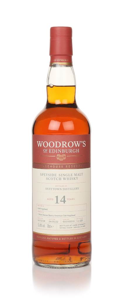 Dufftown 14 Year Old 2008 (cask 900705313) - Woodrow's of Edinburgh product image