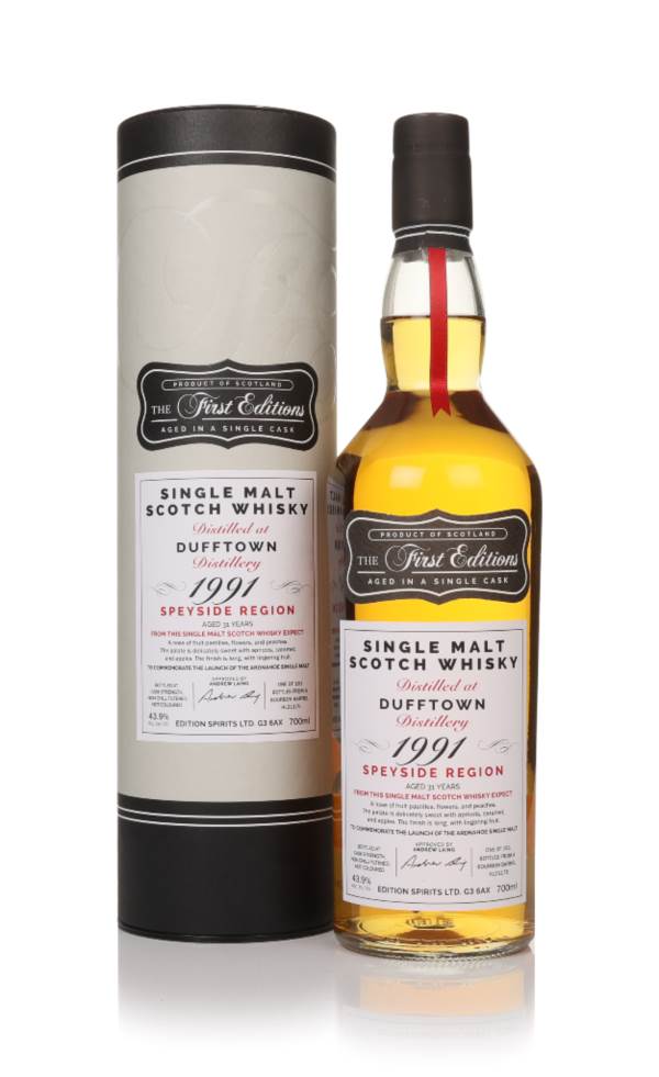 Dufftown 31 Year Old 1991 (cask 21175) - The First Editions (Hunter Laing) product image