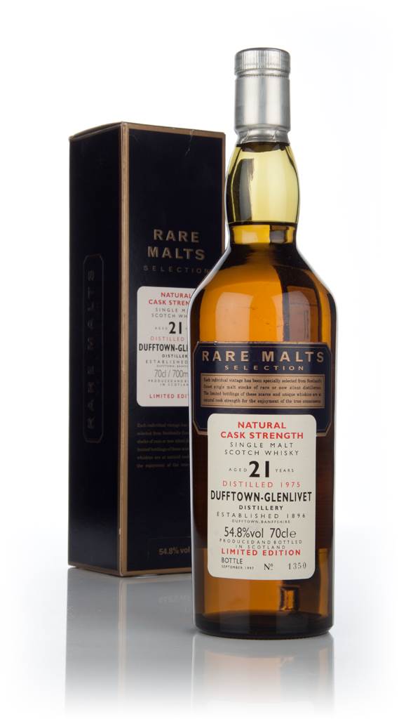 Dufftown-Glenlivet 21 Year Old 1975 - Rare Malts product image
