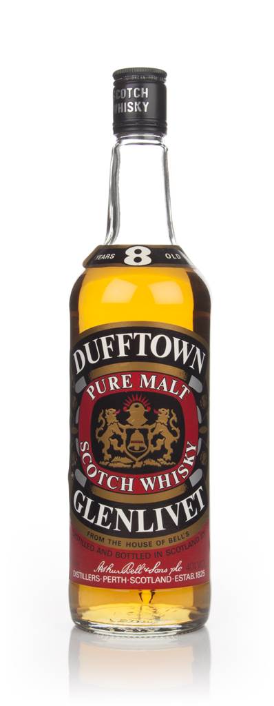 Dufftown Glenlivet 8 Year Old - 1980s product image