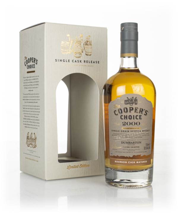 Dumbarton 20 Year Old 2000 (cask 211097) -  The Cooper's Choice (The Vintage Malt Whisky Co.) product image