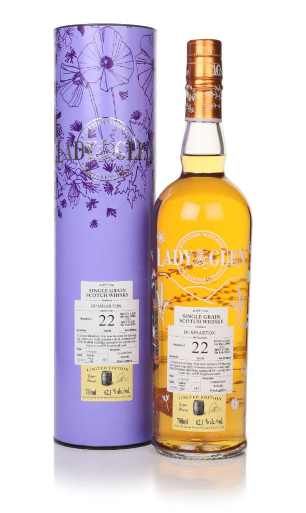 Dumbarton 22 Year Old 2000 (cask 211903) - Lady of the Glen (Hannah Whisky Merchants) product image