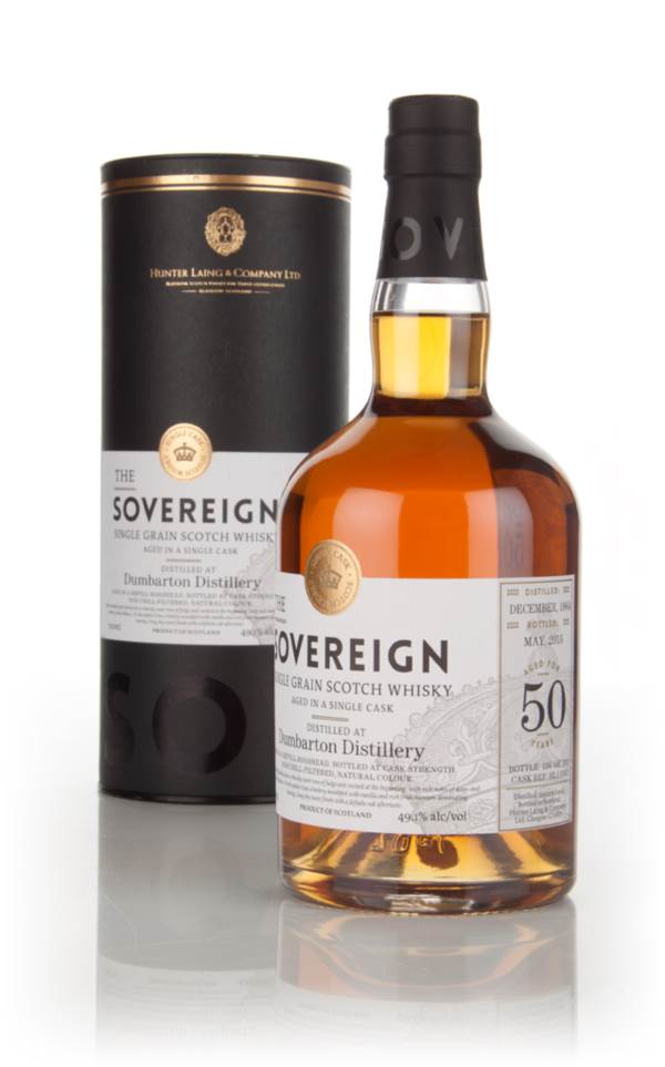 Dumbarton 50 Year Old 1964 (cask 11592) - The Sovereign (Hunter Laing) product image