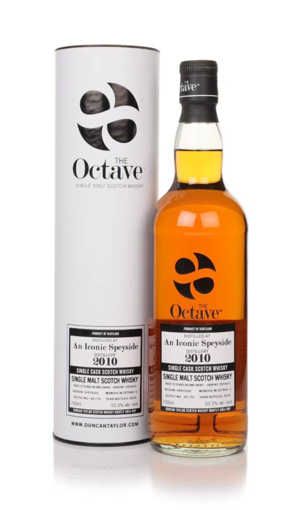 An Iconic Speyside 12 Year Old 2010 (cask 2934523) - The Octave (Duncan Taylor) product image