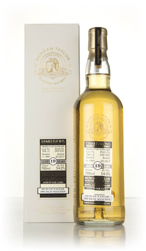Islay Selection 19 Year Old 1997 (cask 76915) -  Dimensions (Duncan Taylor) product image