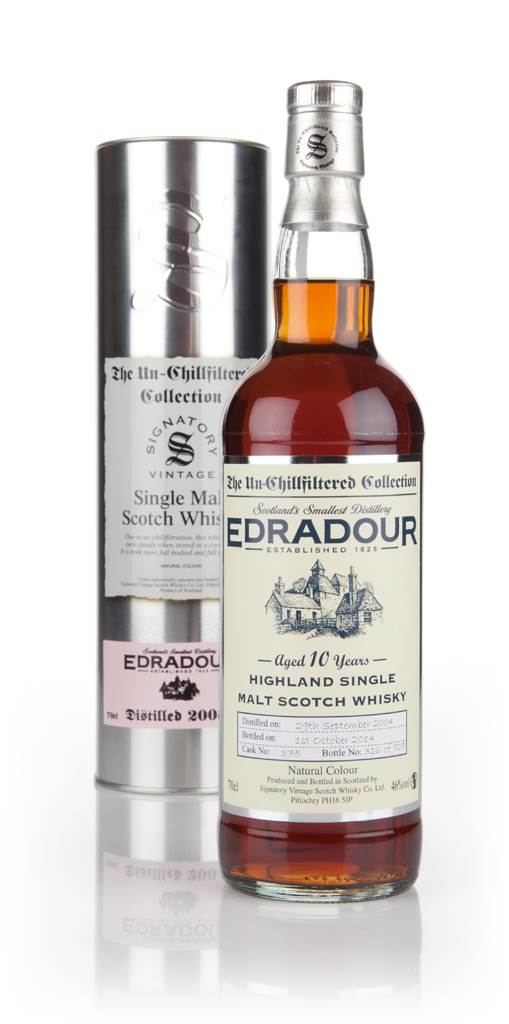 Edradour 10 Year Old 2004 (cask 375) - Un-Chillfiltered (Signatory) product image