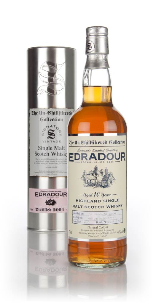 Edradour 10 Year Old 2004 (cask 402) Un-Chillfiltered Collection (Signatory) product image