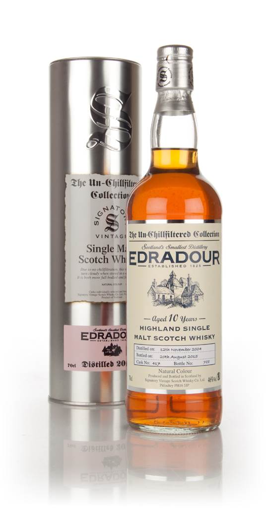 Edradour 10 Year Old 2004 (cask 417) - Un-Chillfiltered Collection (Signatory) product image