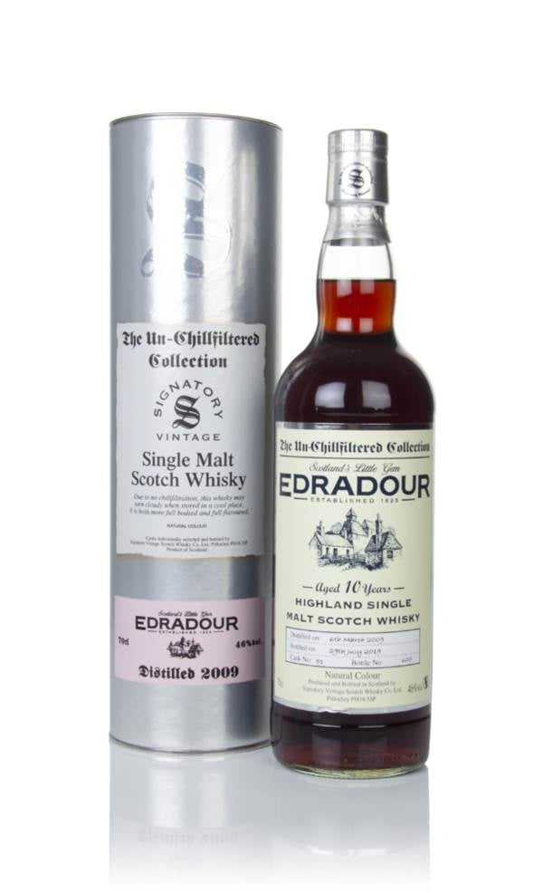 Edradour 10 Year Old 2009 (cask 51) - Un-Chillfiltered Collection (Signatory) product image