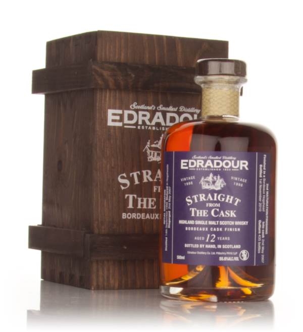 Edradour 12 Year Old 1998 Bordeaux Cask Finish - Straight from the Cask 55.6% product image