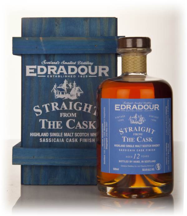 Edradour 12 Year Old 1998 Sassicaia Cask Finish - Straight from the Cask 55.6% product image