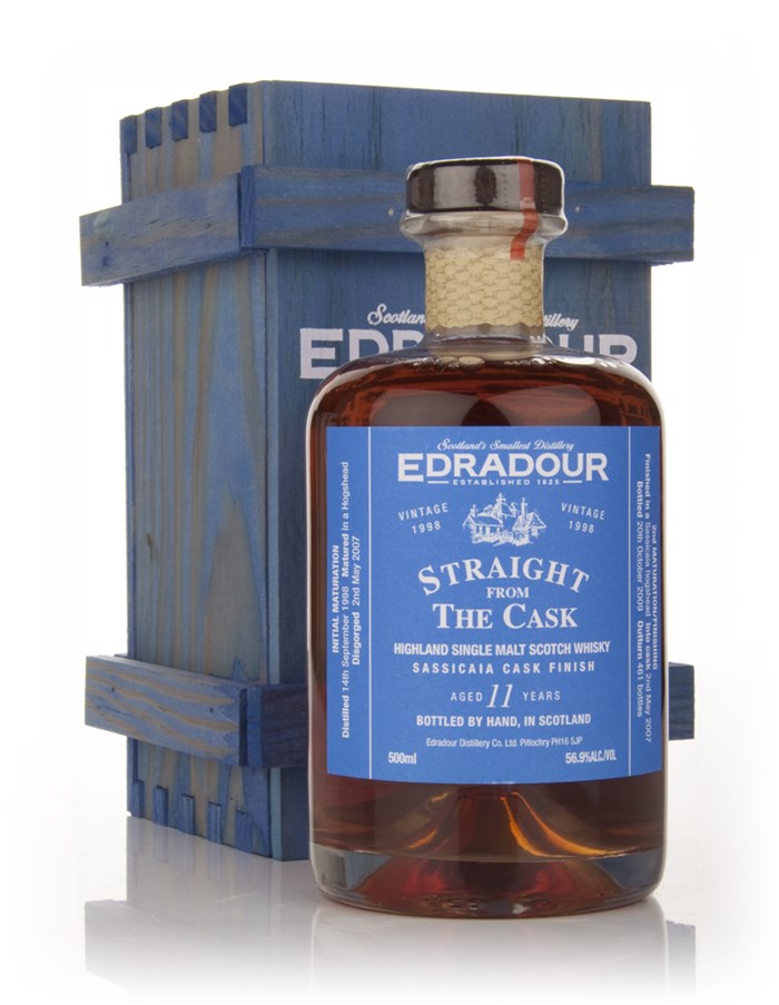 Edradour 12 Year Old 1998 Sassicaia Cask Finish - Straight from the Cask