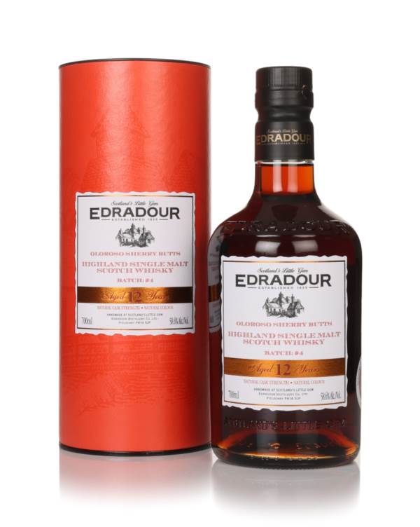 Edradour 12 Year Old 2012 Sherry Cask Strength Batch #4 product image