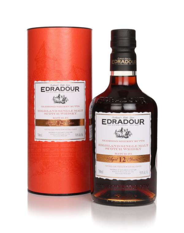 Edradour 12 Year Old 2012 Sherry Cask Strength Batch #5 product image