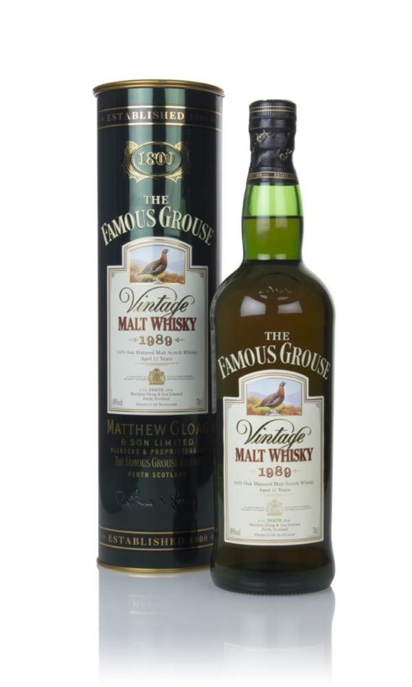 Famous Grouse 12 Year Old - Vintage 1989 product image