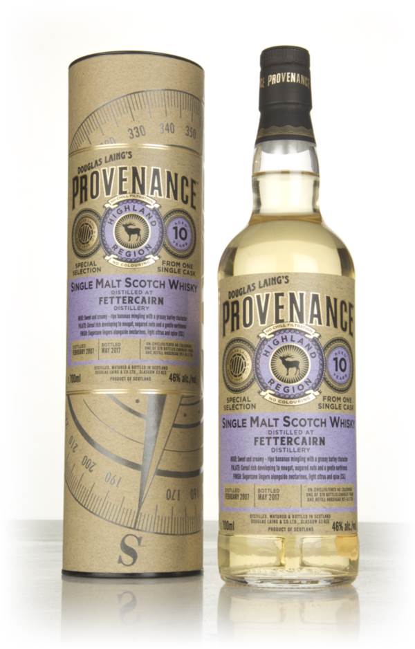 Fettercairn 10 Year Old 2007 (cask 11776) - Provenance (Douglas Laing) product image