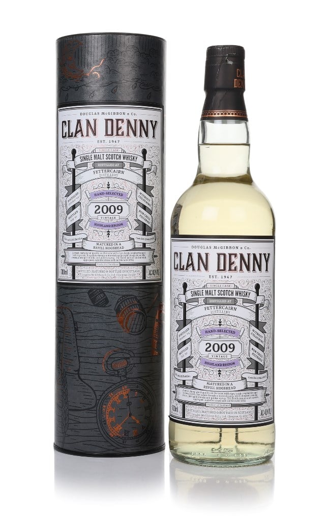 Fettercairn 10 Year Old 2009 (cask DMG13923) - Clan Denny  (Douglas Laing)