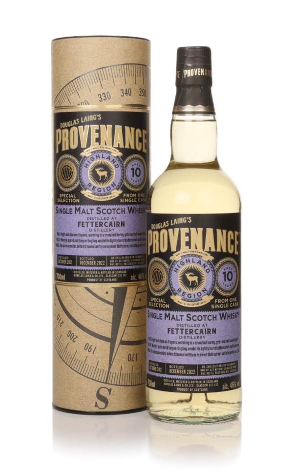 Fettercairn 10 Year Old 2012 (cask 16916) - Provenance (Douglas Laing) product image